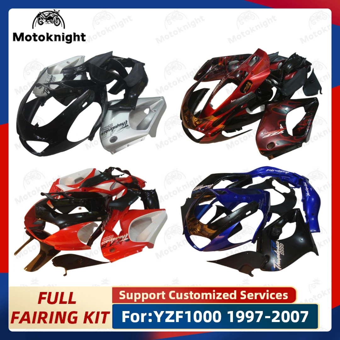 Fairings kit fit For Yamaha YZF1000 R YZF 1000 Thunderace 97 - 07 1997 1999 2007 ABS Plastic Motorcycle full Fairing Kit