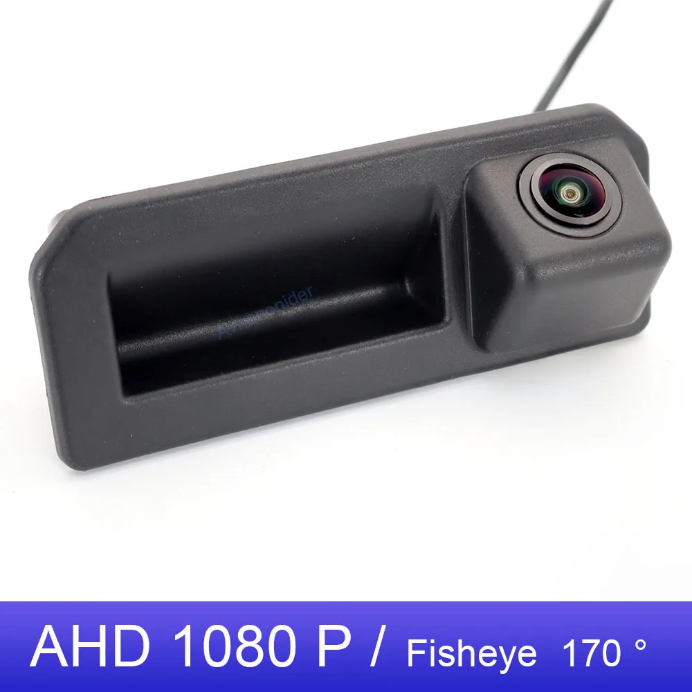 

AHD 1080P Car Trunk Handle Rear View Camera For Audi Q2 Q2L Q5L A5 For Skoda Rapid FL KODIAQ Karoq For VW Polo Vento Car Reverse