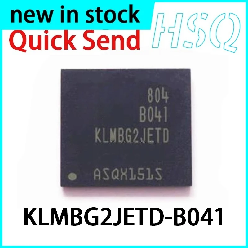 1PCS New KLMBG2JETD-B041 KLMBG2JETD Package BGA153 32GB Storage Chip EMMC 5.1 Version Stock
