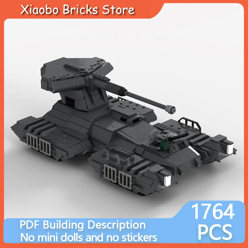 

Military Tank Model MOC Building Brick Scorpion Heavy Armored Vehicle Modular Technology Gift Holiday Assemble Children Toy Suit