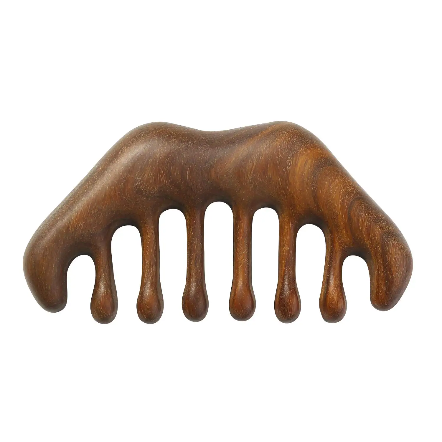 

Wooden Comb,Natural Wood Wide Tooth Hair Comb, Scraping Scalp Massage Comb for Head Caring Relaxation Acupoint Massage