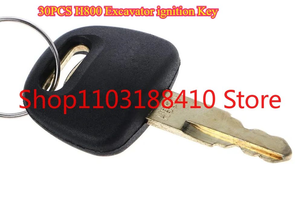 

30Piecs H800 Excavator ignition Key fits For Hitachi ZAX ZAXIS Grab BU0028 ZAX60 ZAX70 EX120 EX200 ZAX210 Door Lock
