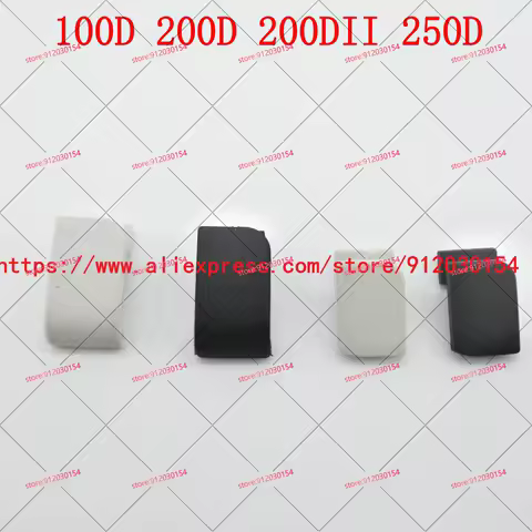 High-qualit NEW For Canon EOS 100D 200D 200II 250D Battery Door Cover Port Bottom Base Rubber Digital Camear Repair Part