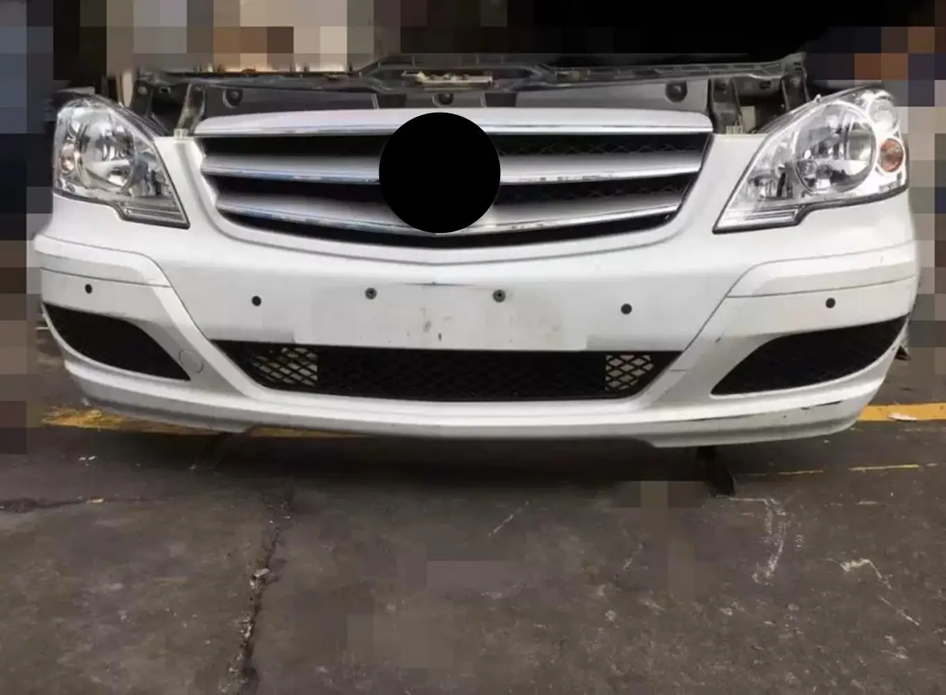 Car surround body kit Front bumper assembly headlight grill for Mercedes-Benz Viano