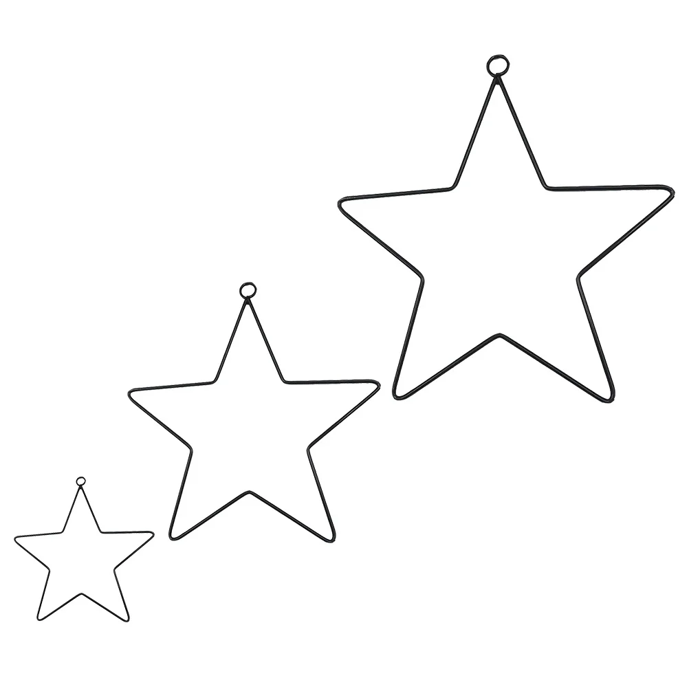 

3pcs Shaped Frames Dreamcatcher Making Rack Diy Iron Garland Support Christmas Wreath Supplies Wall Wreath Frame Flower