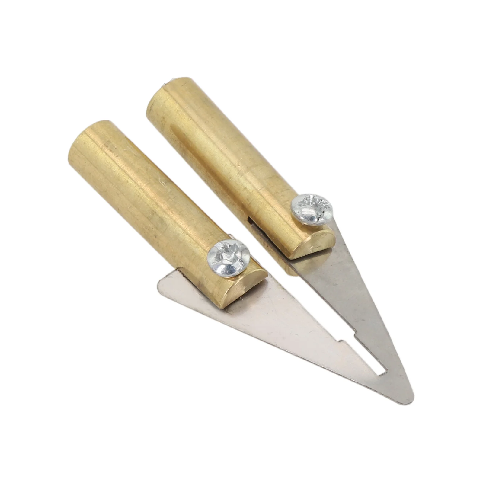 Espátula Triangular recta, herramienta de reparación de plástico, Kit de grapadora en caliente práctica, cortador Diagonal