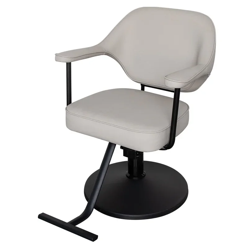 Internet celebrity barber shop chair hair salon stool hair salon special lift can be reclined beauty fashion perm and dye hair