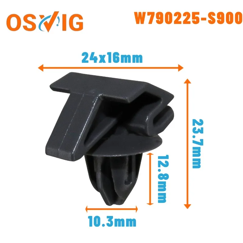

20PCS W790225-S900 1692599 Fixing clip for the side skirt guard panel of Ford Focus car