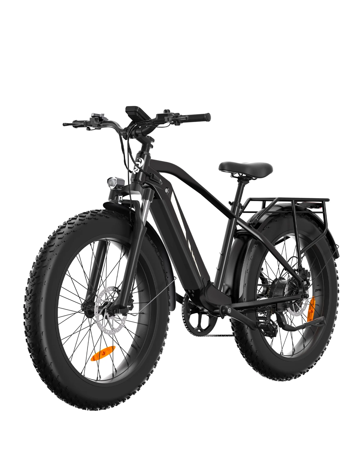 Bodywel D6 26"X4.0 elektrische fiets met dikke banden, 48V 15Ah uitneembare batterij, BAFANG motor, hydraulische remmen, 7 versnellingen, 50-80 km bereik.