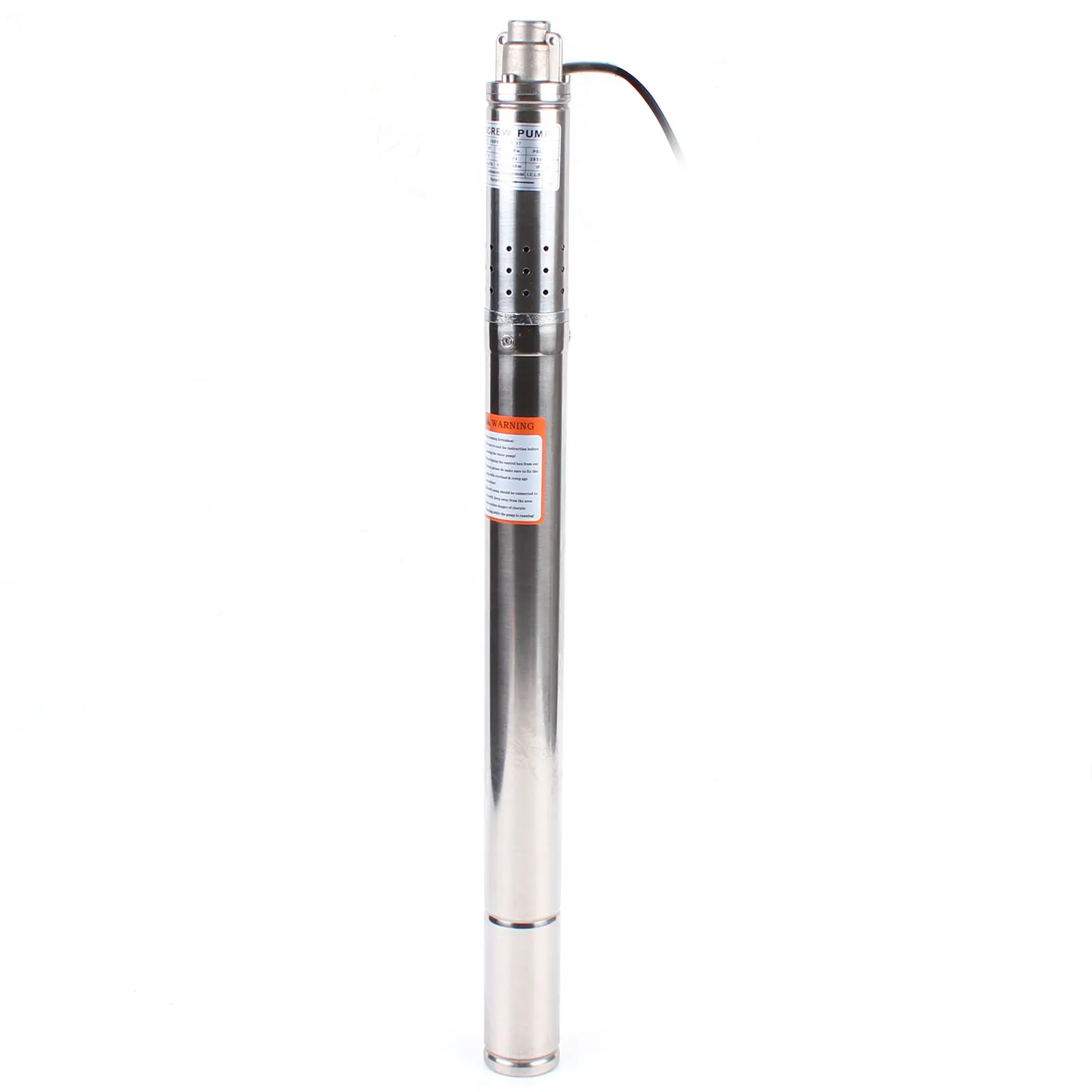 370W 2 inch diepe putpomp roestvrijstalen waterpomp tuinpomp zandbestendig 55M - afbeelding 2
