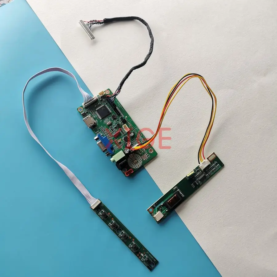 

LCD Display Drive Controller Board Fit B150XG05 B150XG02 B150XG07 B150XG01 30 Pin LVDS 1024x768 1-CCFL VGA+HDMI 1024*768 Kit DIY