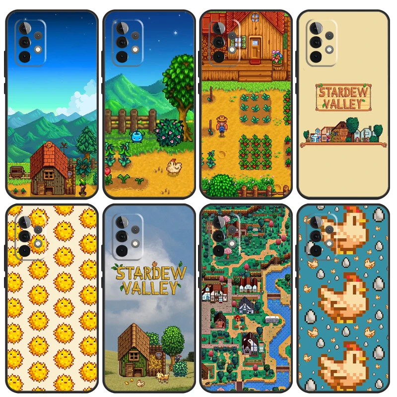 Stardew Valley Case For Samsung Galaxy A54 A34 A24 A14 A52 A32 A12 A22 A13 A23 A33 A53 A51 A71 Cover