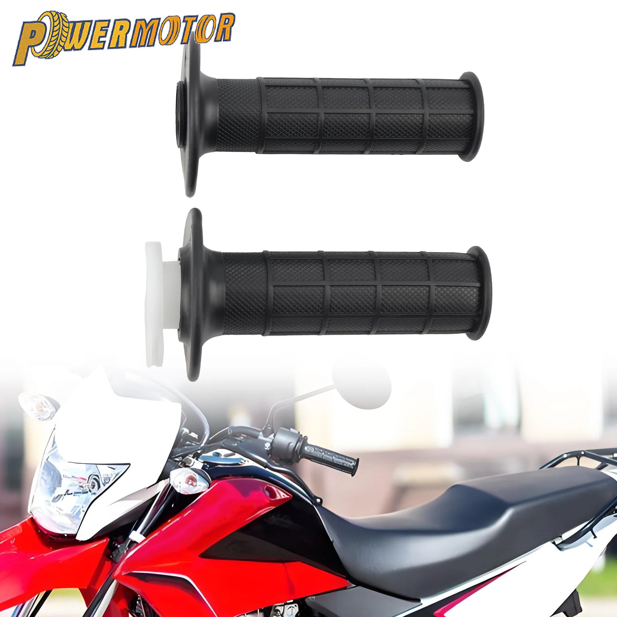 7/8 ''22 ミリメートルオートバイアクセルスロットルツイストグリップハンドルバー 50cc-250cc ダートバイクモトクロス ATV スーパーモト改造部品