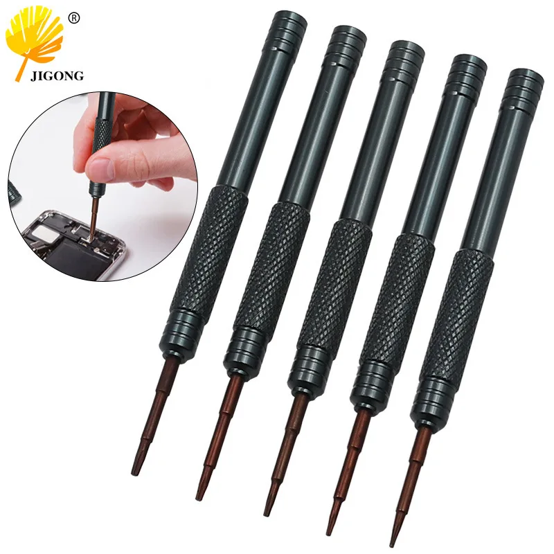 Mobile phone disassembly screwdriver, watch glasses screwdriver, precision instrument screwdriver, cross Y-shaped, aluminum batc