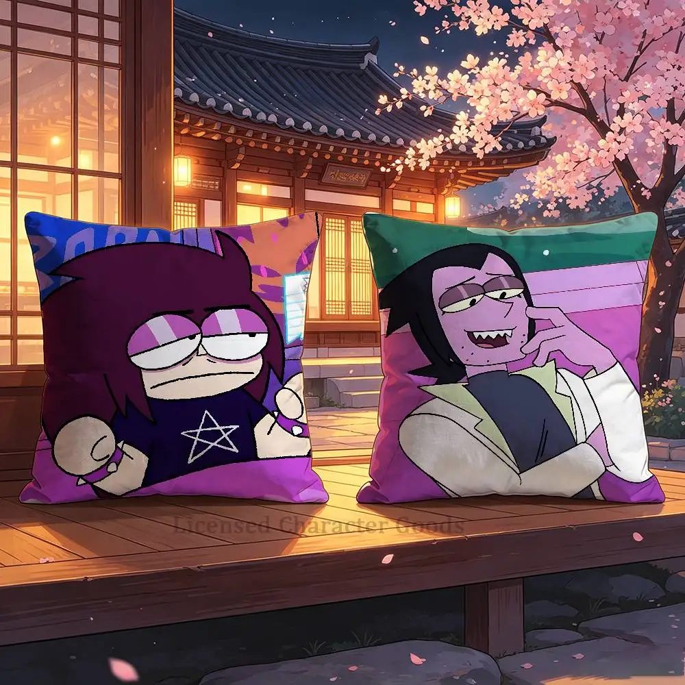 OK K-KO L-Lets Be H-Heroes 30x30 65x65 40x40 45x45 50x50 cm Fade Resistant Throw Pillow Cover Pet Friendly Patio Sofa Decor