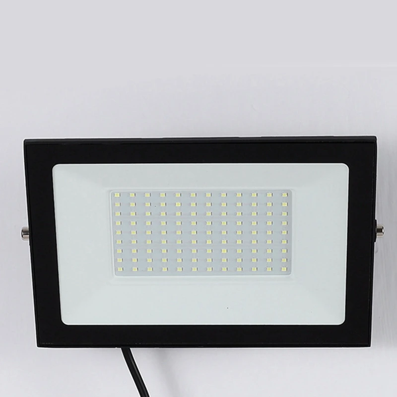 US-Stecker, 2 Stück Flutlichter im Freien wasserdichte Außen sicherheits leuchten 6500 W LED, Außen scheinwerfer, k