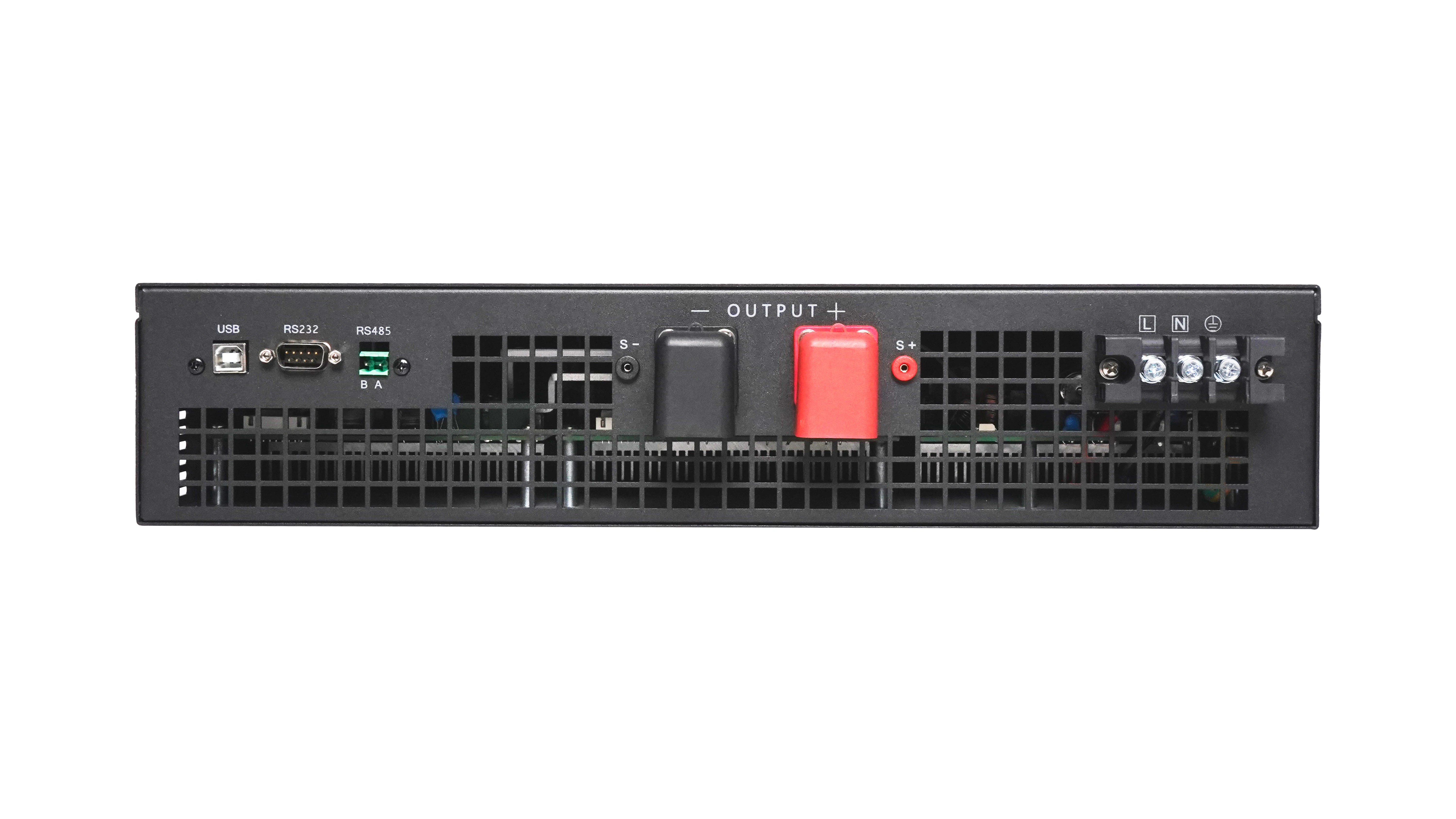 High Efficiency Programmable Rack-mounted DC Power Supply 5000V 0.5A with PFC, MODBUS RS485 USB, for Industrial Automation Lab