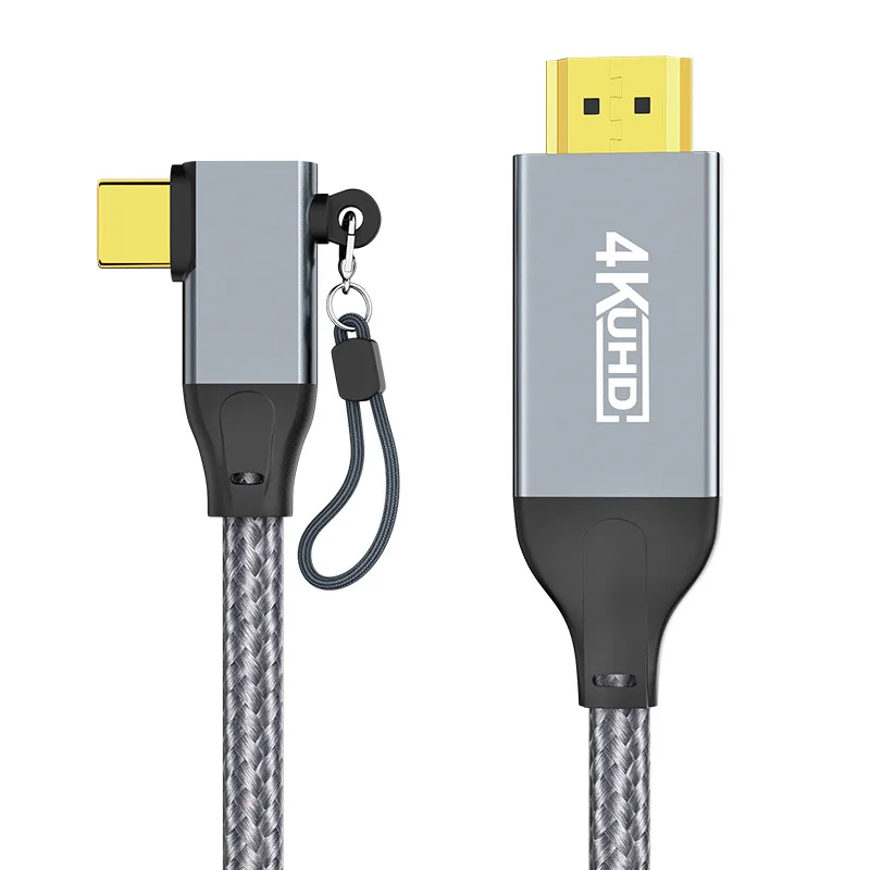10PCS Ultra HD 4K HDR Video Cable New Type-C To HDMI Universal Screen Mirroring For Phone Tablet Laptop