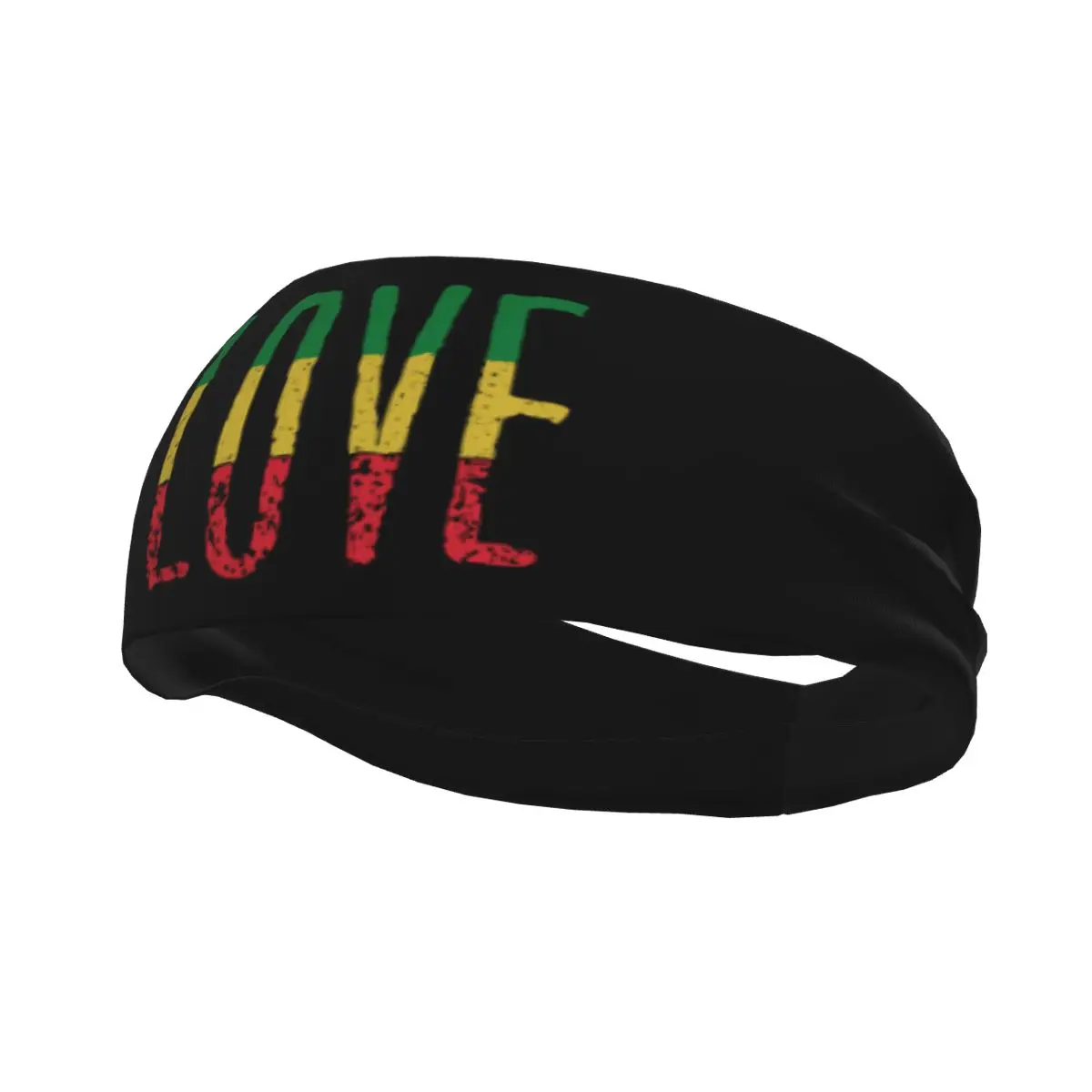 

LGBT Love Sweat Headband Headwrap Rasta Reggae Rastafarian Jamaica Hair band Sweatband Sports Safety for Women Men