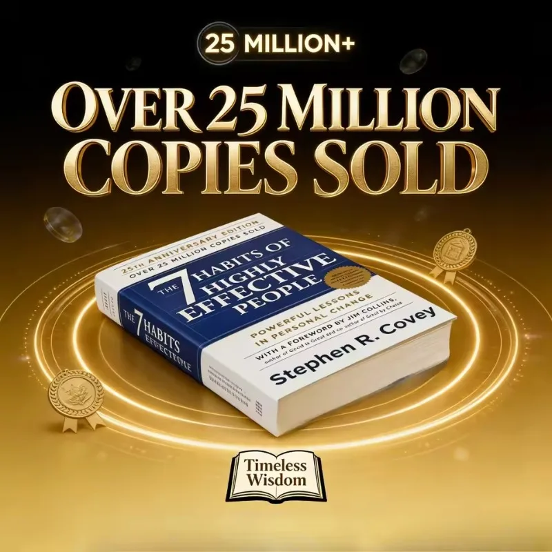 

the 7 Habits of Highly Effective People: Professional Management Reading Book by Stephen R. Covey