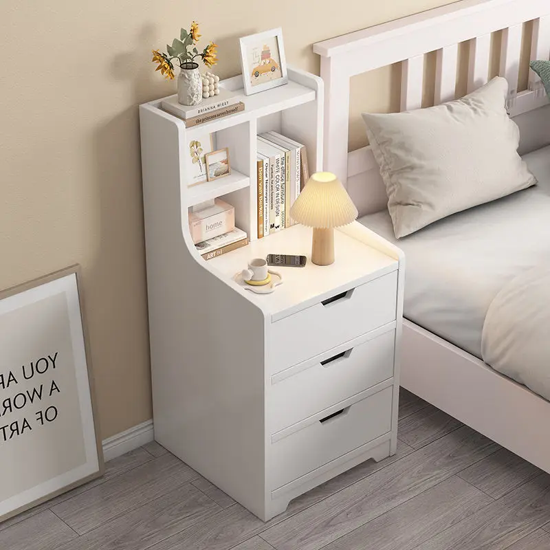 

Bedside table Modern simple small simple household multi-layer shelf
