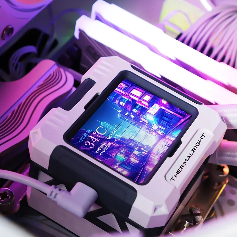Thermalright FROZEN WARFRAME 240 X BLACK No Fan CPU AIO Cooler PC 360 Specyfikacja Water Cooler dla AM5 AM4 Intel LGA1700/1851