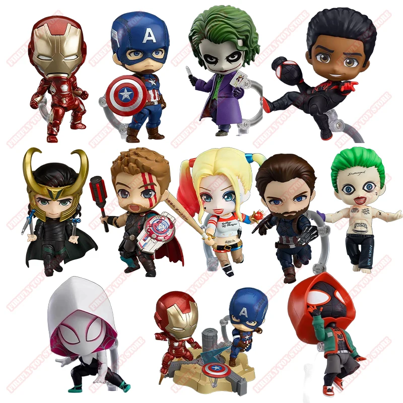 ألعاب المحقق مارفل الرسوم المتحركة كاريكاتير الرجل الحديدي كابتن أمريكا المنقولة أنيمي عمل نموذج أرقام مجموعة NTR