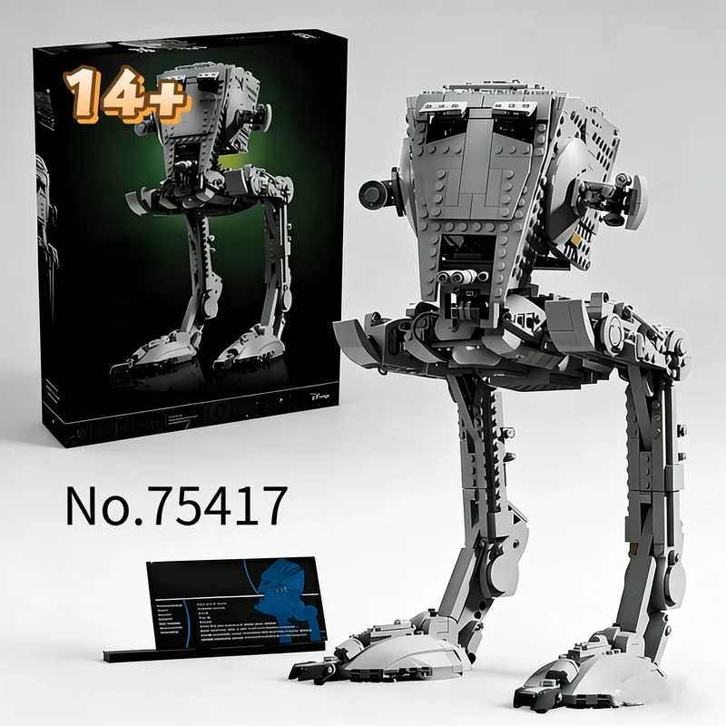 

Набор конструктора Hot Toy UCS ATST Transport Walker Aircraft 75417 (1513 деталей) — модель робота-самолёта для сборки, идеальный подарок на праздники, день рождения, Рождество.