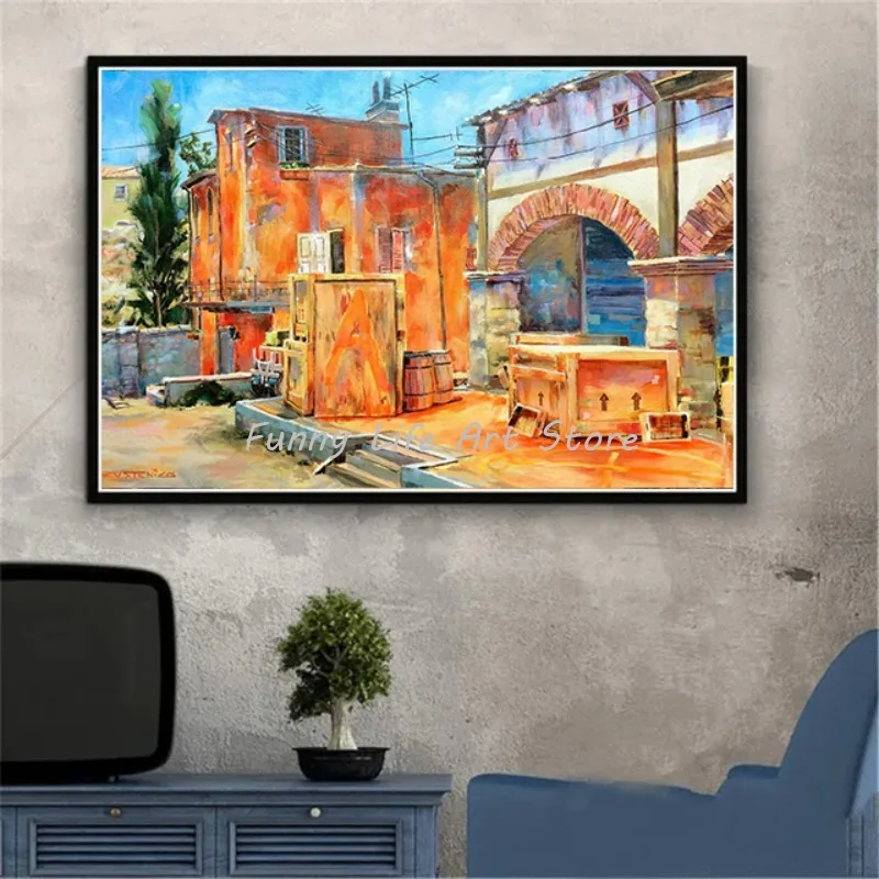 Classic Gun Shooting Game Counter Strike Cs Go Scene Posters Prints Canvas Printing Wall Art Picture for Living Room Decor Gift