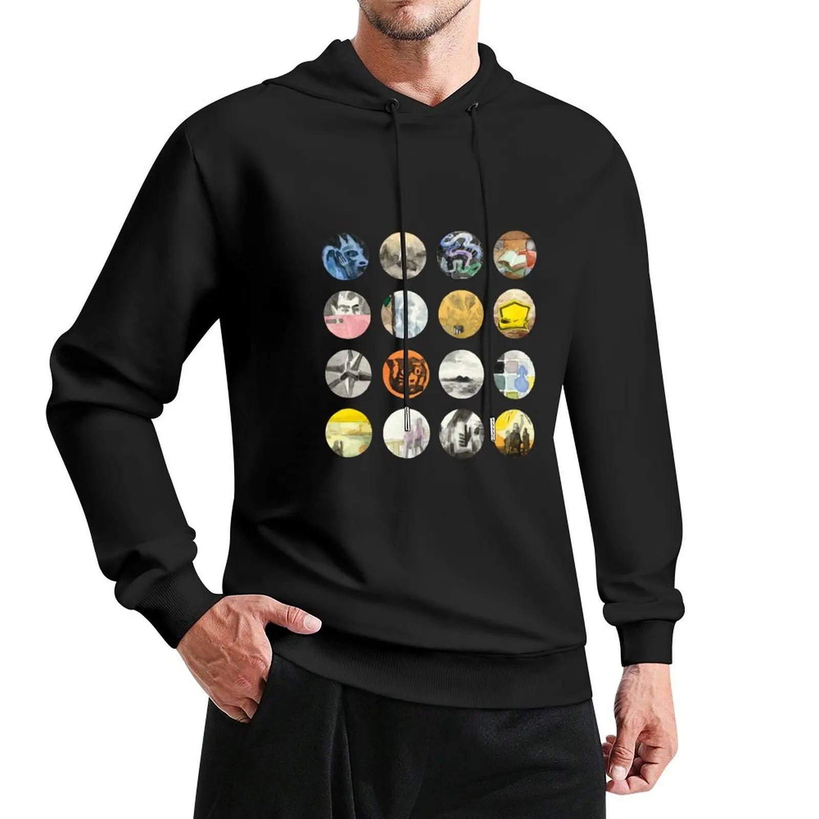 Tiny R.E.M. Pullover Hoodie clothes for men japanese style hoodie man