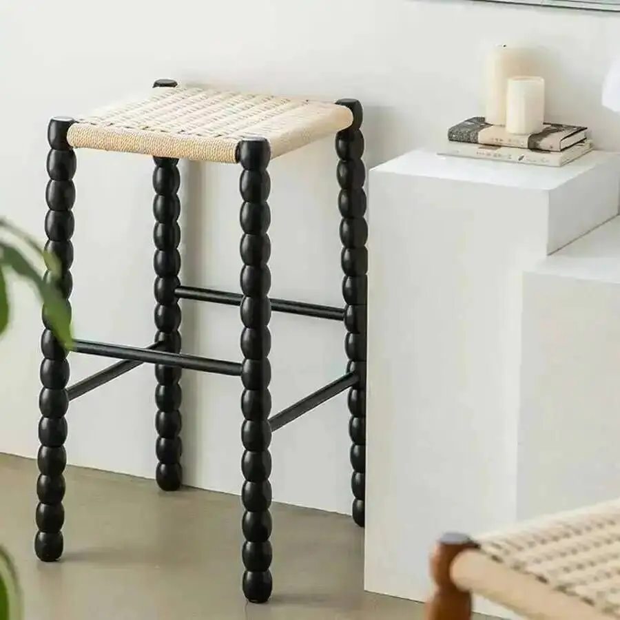 

Cafe Low Rattan Makeup Exclusive Bar Office Sedie Chair Recliner Square Chair European Japanese Breakfast Style Furniture