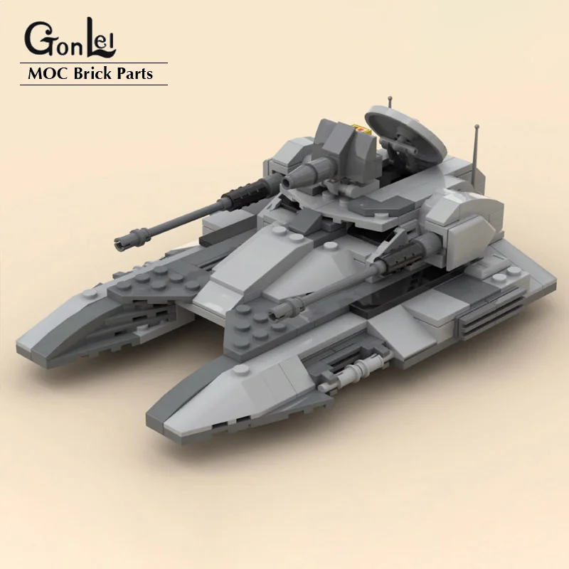 NEW MOC Space Imperial Fighter Tank IFT-T Ornament MOD Republic Fighter Tank Building Blocks Bricks Assembly Model DIY Toys