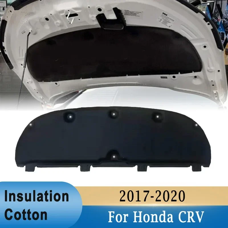 

Для Honda CRV 2017 2018 2019 2020 изоляция Переднего Капота двигателя хлопковая накладка Блокировка звуковой и тепловой коврик крышка пена