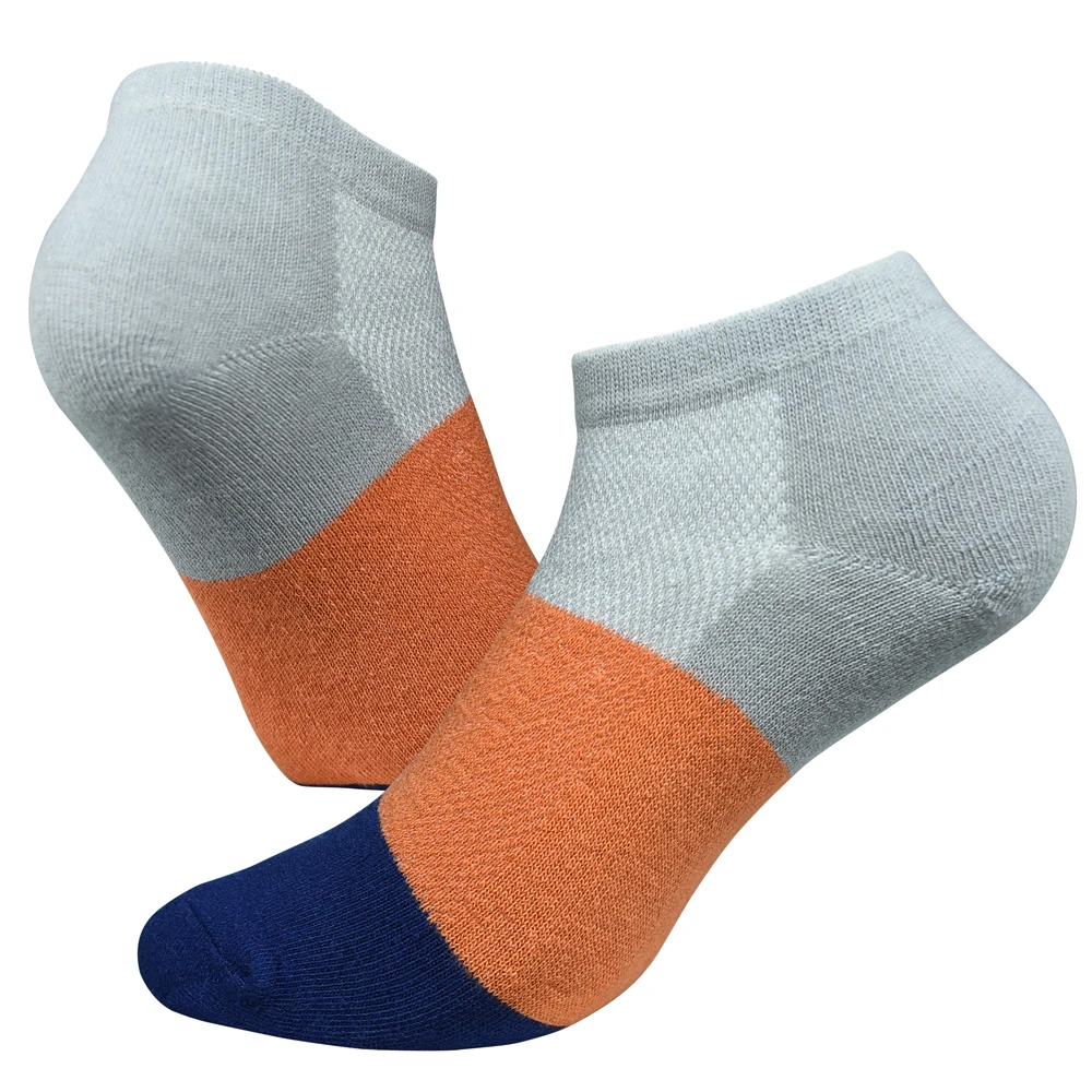 6 Pairs Fashion Women Breathable Sports socks Contrast Color Boat Socks Comfortable Cotton Ankle Socks Wholesale