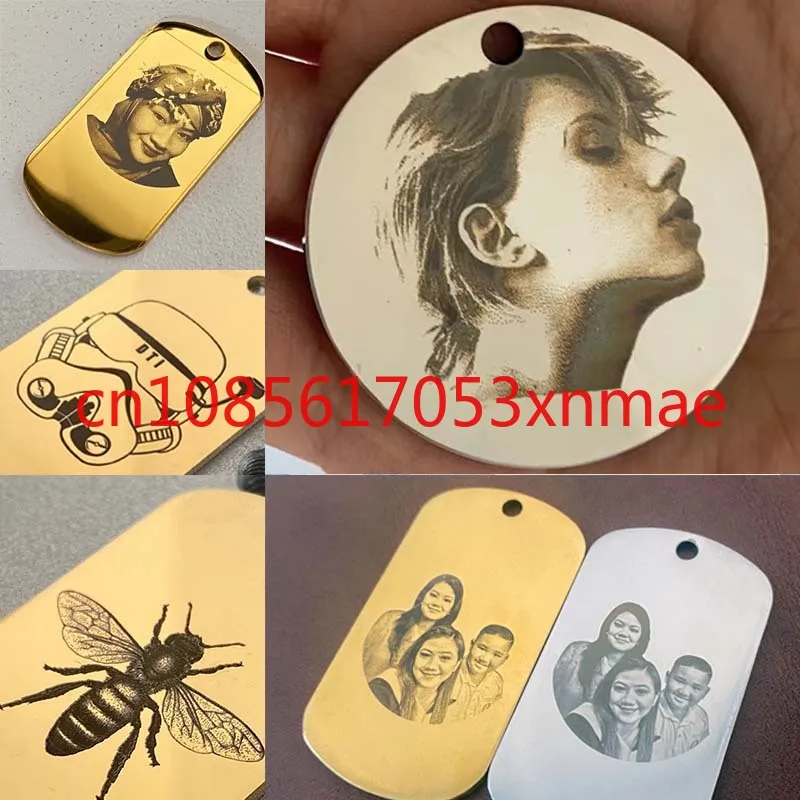 Draagbare Kleine Mini 20W Max Fiber Lasermarkeermachine