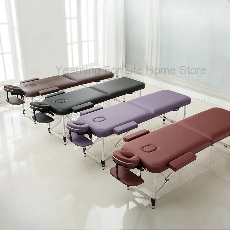 Portable Massage Table Stretcher Folding Bed Esthetician Professional Aesthetic Treatment Chair Cama Masaje Para Couch Eyelash