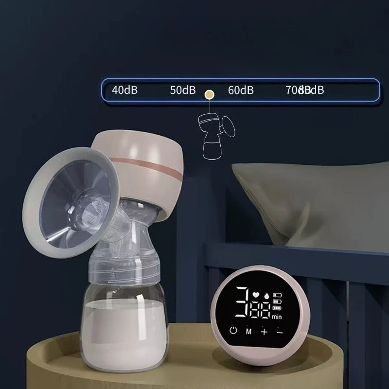 

Electric All in One Automatic Large Suction Breast Pump Massage Silent Milk Collector Silence Breast Pump