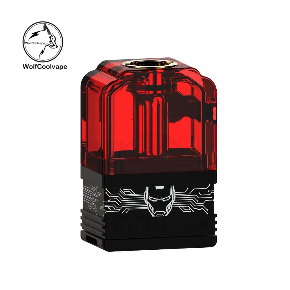 Wolfcoolvape Thunder Cloud X El Mono Vapeador Requiem Boro RBA Tank 6ml 1.0/2.0/3.0/4.0mm Vape Mod replacement coil - gallery image 2