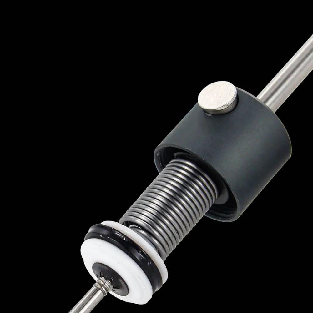 

Ручной насос для удаления припоя с резиновой рукояткой высокой плотности для ремонта электроники, портативный, серебристый