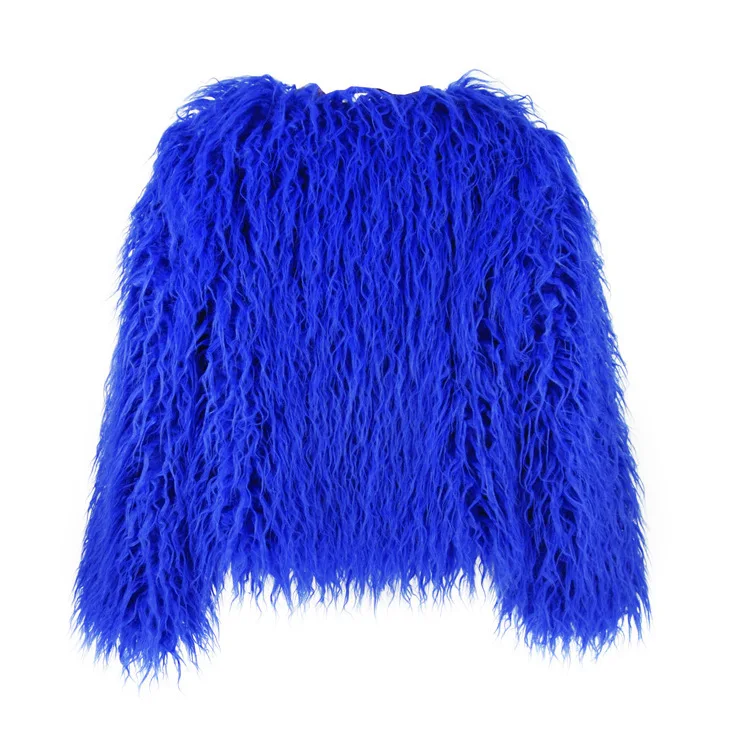 DEAT Fur Imitation Fur Coat Korean Version Pure Color Beach Wool Women's Short Coat Straight 2026 Winter Wram Jackets 11A06487