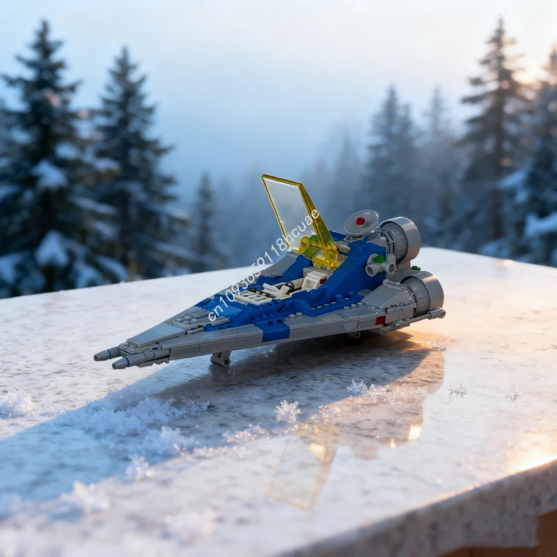 

646pcs MOC Inspektor BOT Spaceed Model Building blocks Architecture toys Assemble DIY Education Kids Christmas gifts Birthday