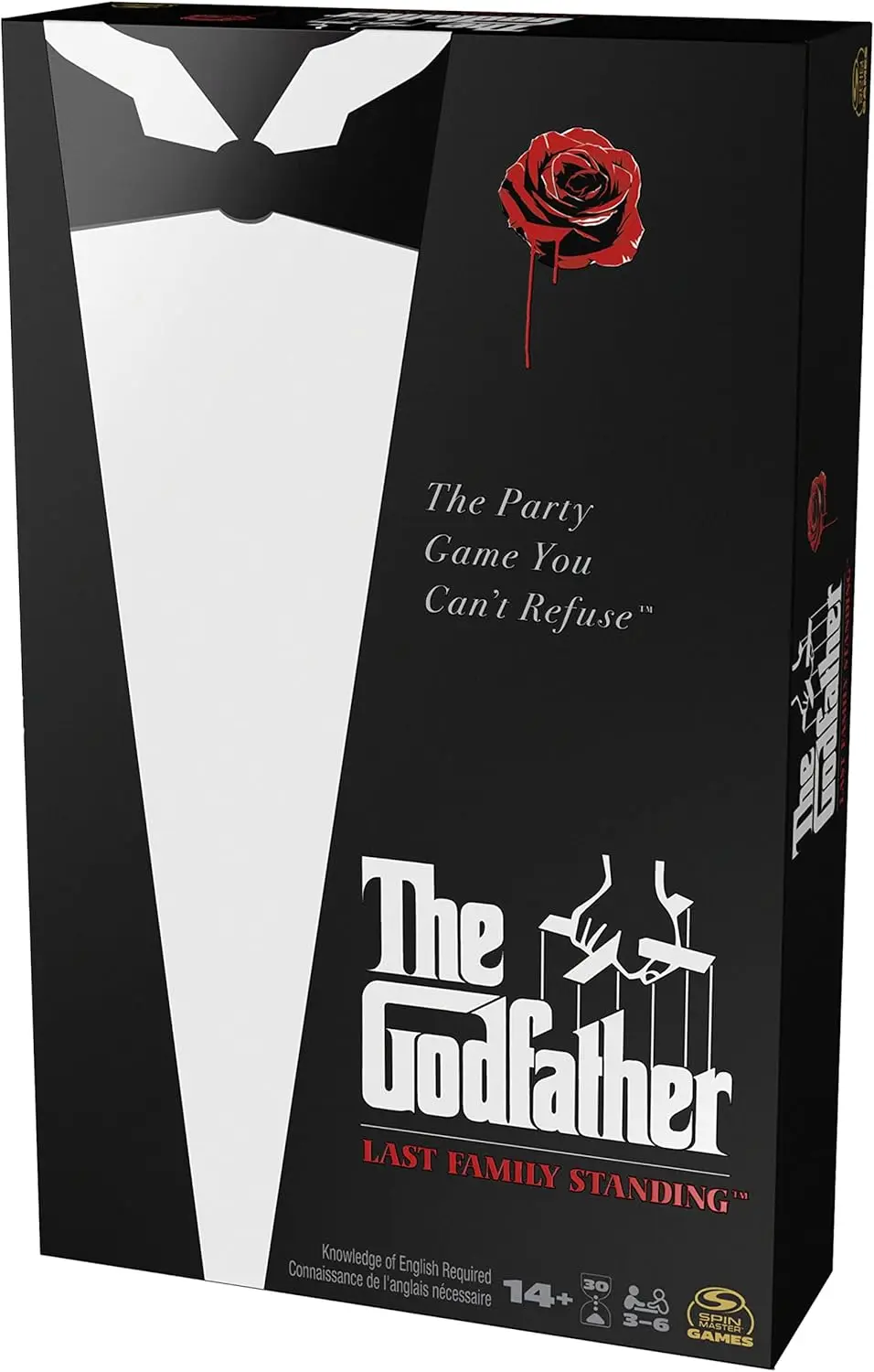 The Godfather: لعبة اللوحة الدائمة للعائلة الأخيرة - لعبة حفلات الأفلام الإيطالية للبالغين والأطفال من سن 14 عامًا فما فوق