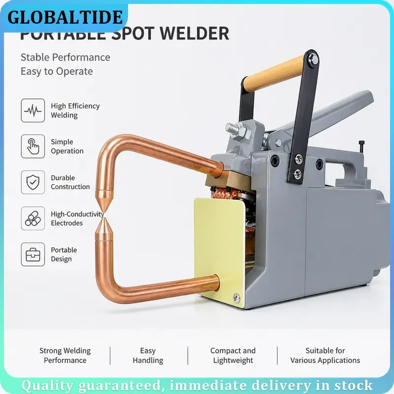 Portable Car Transformer Electric Spot Welding Machine Spot Welding Machine 220V for Steel Plate Sheet Metal Thickness