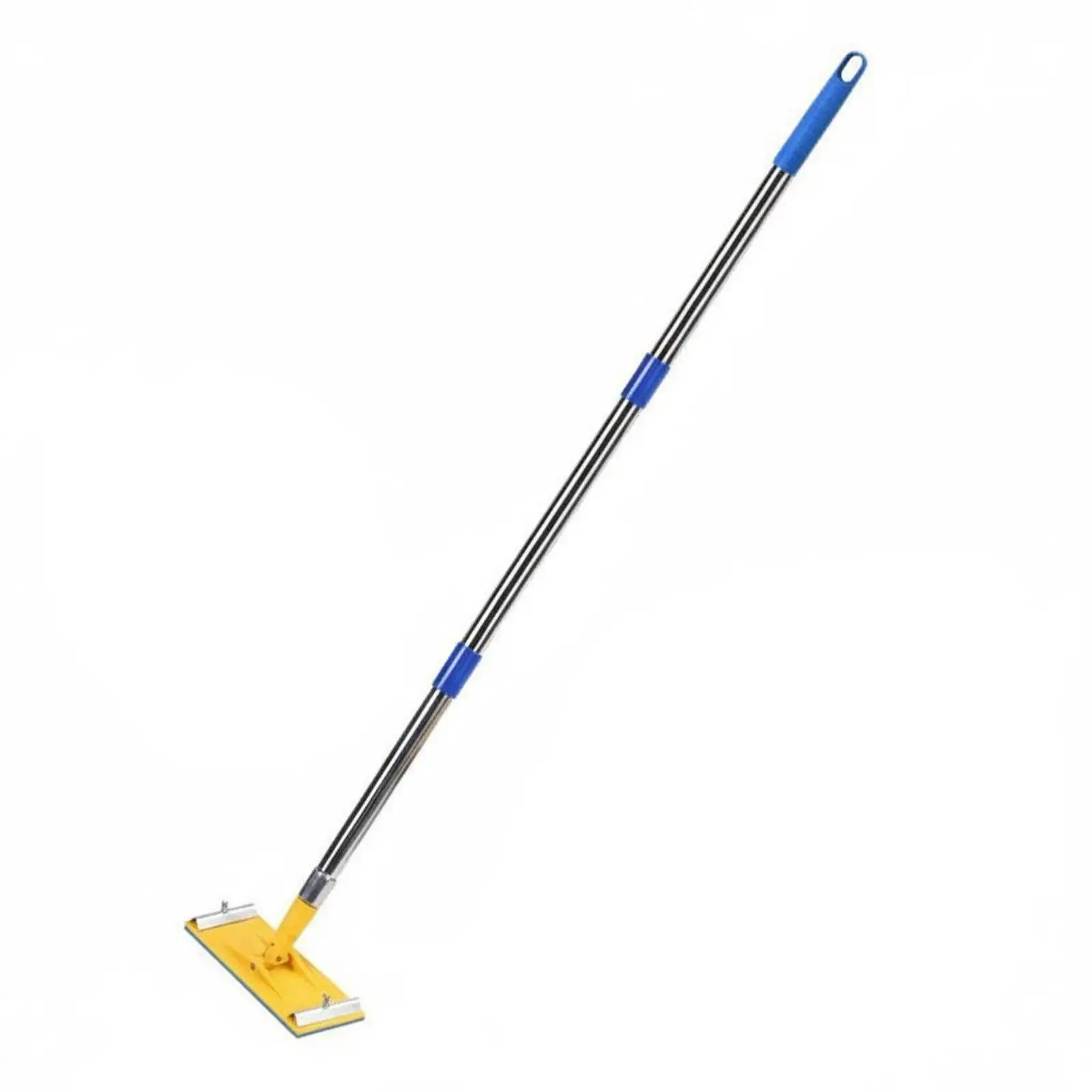 Versatile Sanding Paper Holder with Multi Section Pole 360 Degree Rotation Head for Ceiling Wall Corner Home Painting Prep
