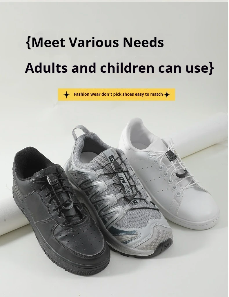 Laufschuhe mit elastischen Schnürsenkeln, atmungsaktivem Mesh-Material, sportliche Sneaker für Damen und Herren, bequeme Schnürsenkel für Outdoor-Wanderungen. – Detail 4