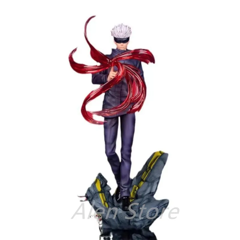 New Anime Cartoon Jujutsu Kaisen Gojo Satoru Kids Toys Action Figure Pvc Model Figurals Collection Brinquedos Doll Kid Toy Gift