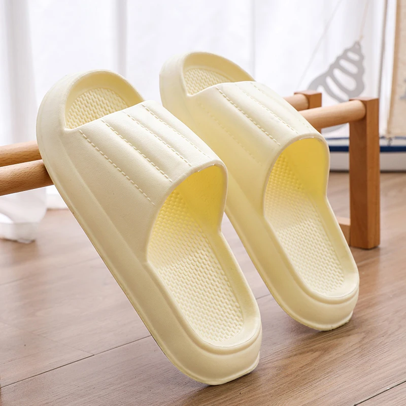 36-45 #  Unisex Summer Slippers Women Casual Slippers Couples Indoor Home Slippers Lightweight Travel Slippers Bathroom Slippers