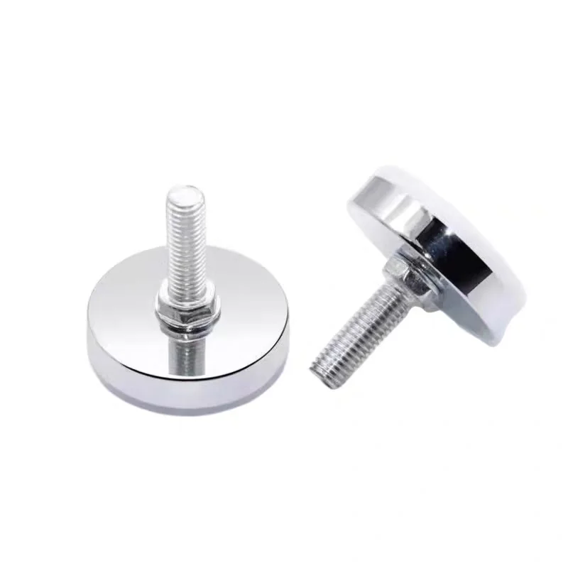 Leveling Foot Base, M6, M8, M10, Screw Height Adjustable, Dia 21mm, 24mm, 27mm, 30mm, 36mm,40mm,2 Pcs, 4 Pcs, 8 Pcs image 5