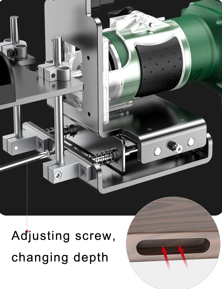 New mold invisible fastener trimming machine woodworking furniture two in one connector tongue and wall groove cutting machine