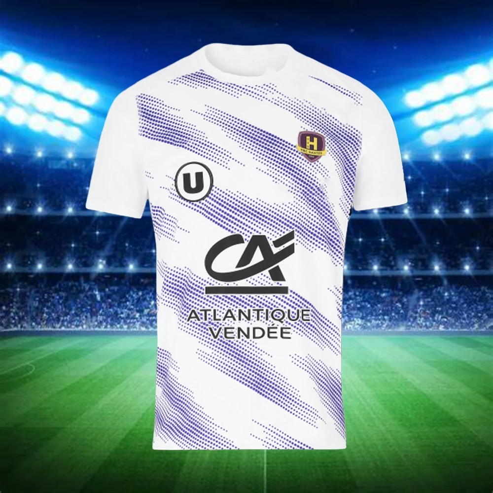 2025-26 رجل HBC Nantes كرة اليد قميص الشباب الاطفال ملابس رياضية المتضخم التدريب كرة اليد موحدة تنفس للجنسين جيرسي المحملة